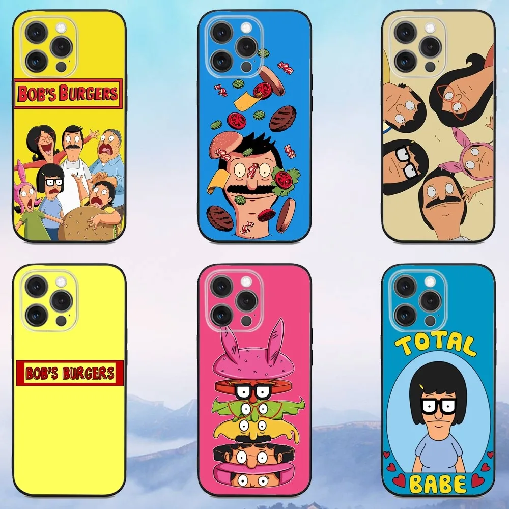 Cartoon B-Bobs B-Burgers Phone Case For iPhone 16,15,14,13,12,11,Pro,X,XS,Max,XR,Plus,Mini Soft Black Cover
Cartoon B-Bobs B-Burgers Phone Case For iPhone 16,15,14,13,12,11,Pro,X,XS,Max,XR,Plus,Mini Soft Black Cover