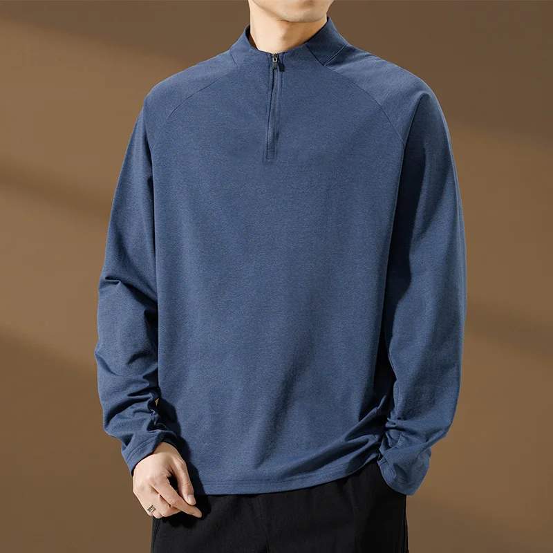 Loose Fit Zipper Hoodie Long Sve Color Men's T-irt Street Sle Casual Base irt Spring Autumn New Arrival
Loose Fit Zipper Hoodie Long Sve Color Men's T-irt Street Sle Casual Base irt Spring Autumn New Arrival