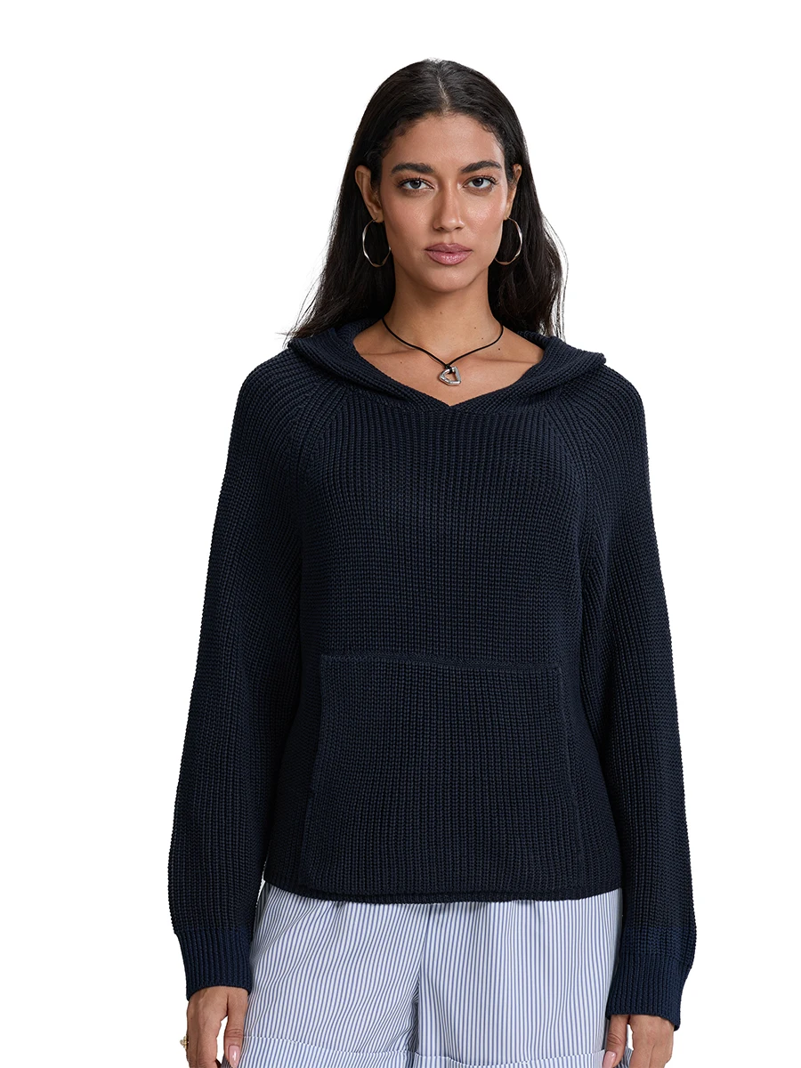 Women s Autumn Winter Knit Sweater Long Sleeve Star Print Casual Hooded Knitwear
Women s Autumn Winter Knit Sweater Long Sleeve Star Print Casual Hooded Knitwear