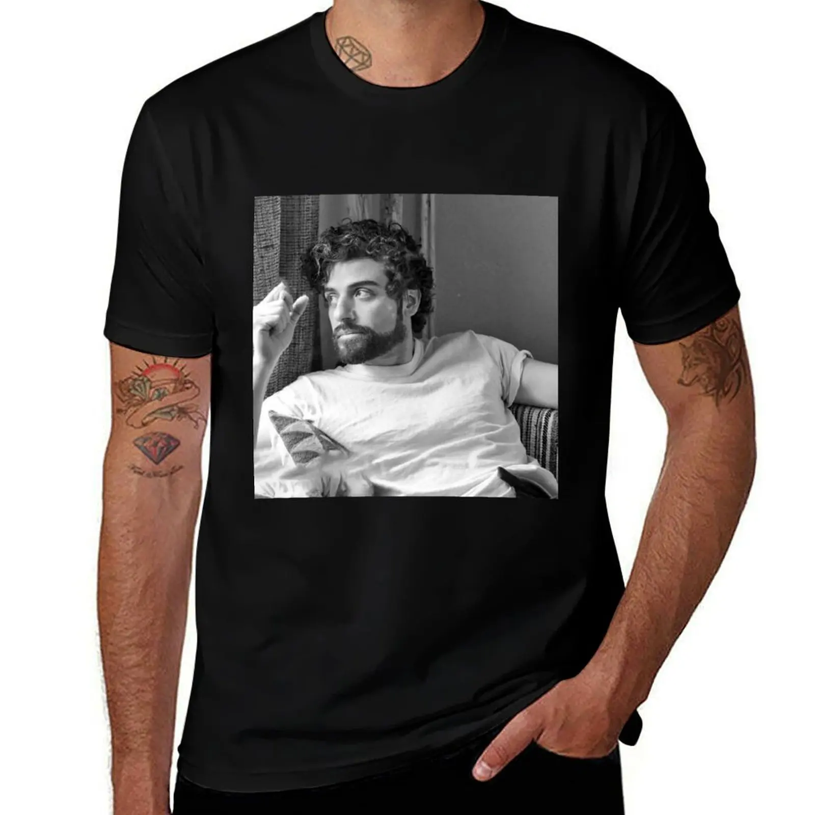 oscar issac photo T-Shirt cotton man t-shirts vintage graphic tee shirt customs mens t shirts
oscar issac photo T-Shirt cotton man t-shirts vintage graphic tee shirt customs mens t shirts