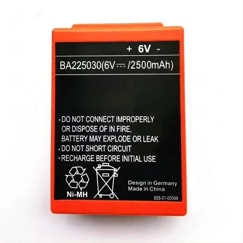 Replacement Battery BA225030 2500mAh 6V NiMH for HBC Remote Control Crane Pump Truck Industrial Radio Transmitter
Replacement Battery BA225030 2500mAh 6V NiMH for HBC Remote Control Crane Pump Truck Industrial Radio Transmitter