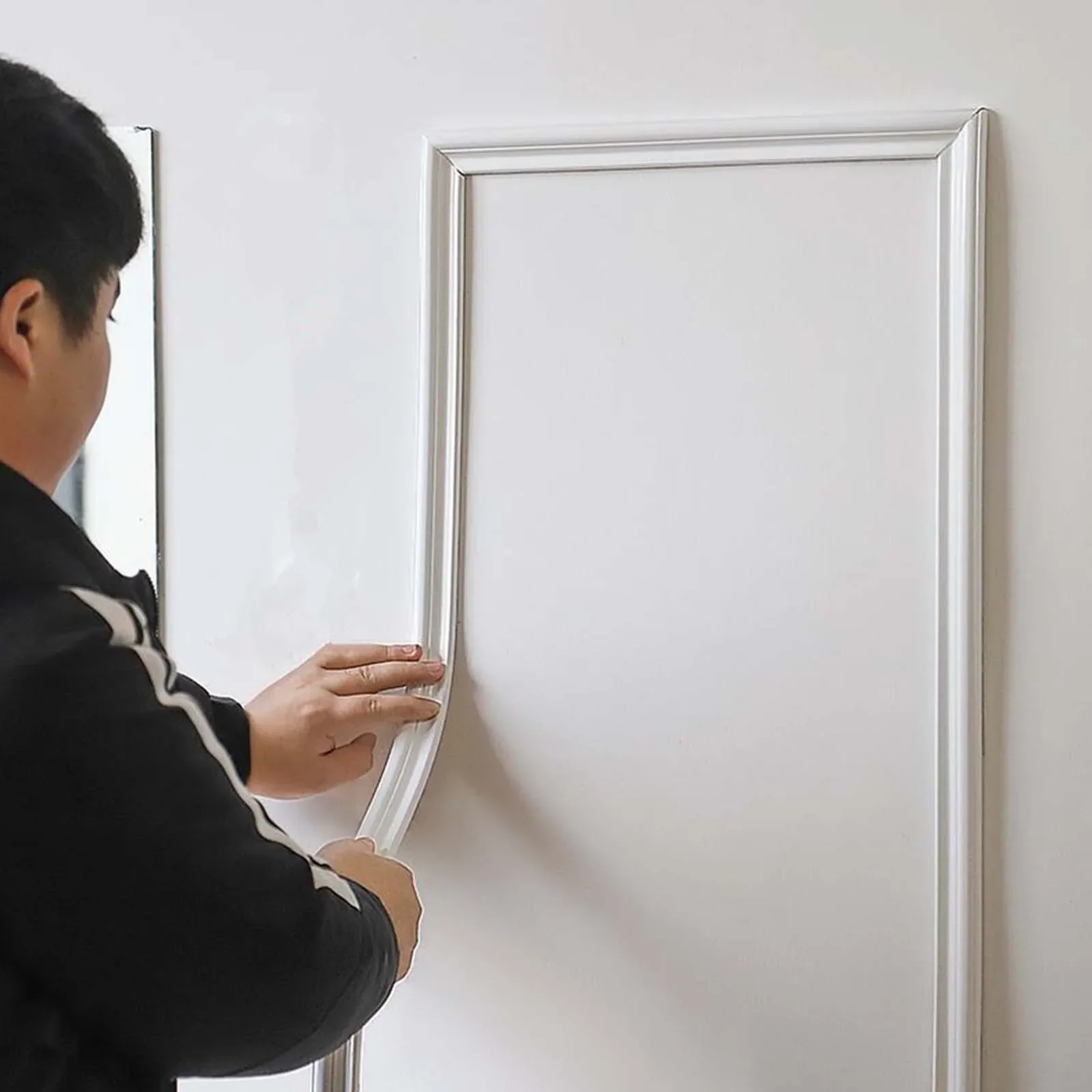 Accessories Baseboard Skirting PVC Wall Sticker Waterproof White 230cm X 8cm 3D A/B Decoration Home Molding Trim
Accessories Baseboard Skirting PVC Wall Sticker Waterproof White 230cm X 8cm 3D A/B Decoration Home Molding Trim