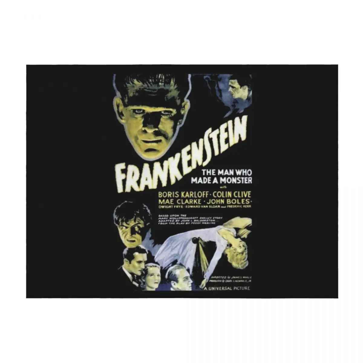 Frankenstein Vintage Horror Movie Poster Scary Halloween Monster Throw Blanket Heavy Picnic Vintage Blankets
Frankenstein Vintage Horror Movie Poster Scary Halloween Monster Throw Blanket Heavy Picnic Vintage Blankets