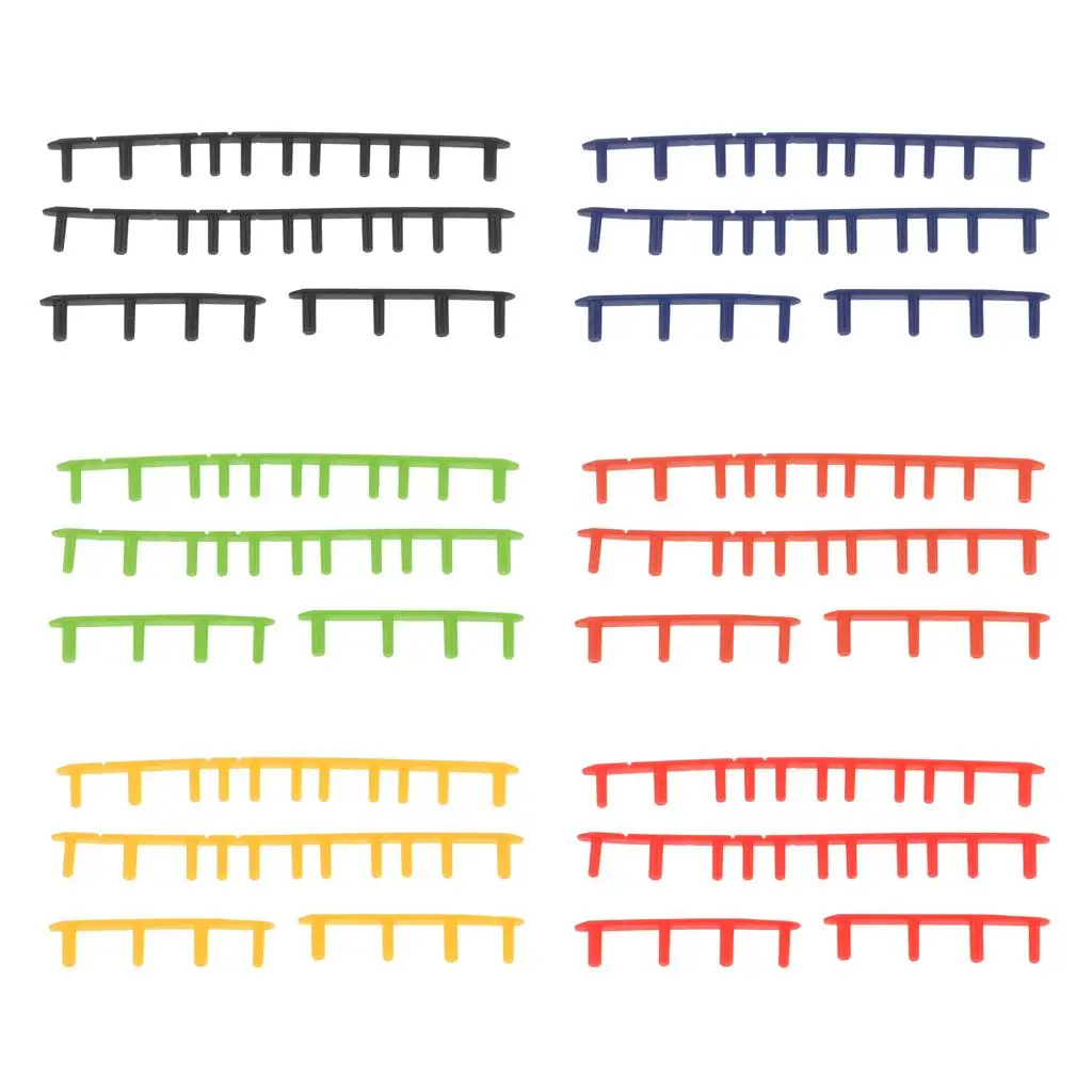 Badminton Racquet Stringing Nylon Grommets Guard Tube Replacement Eyelets Durable for Practice