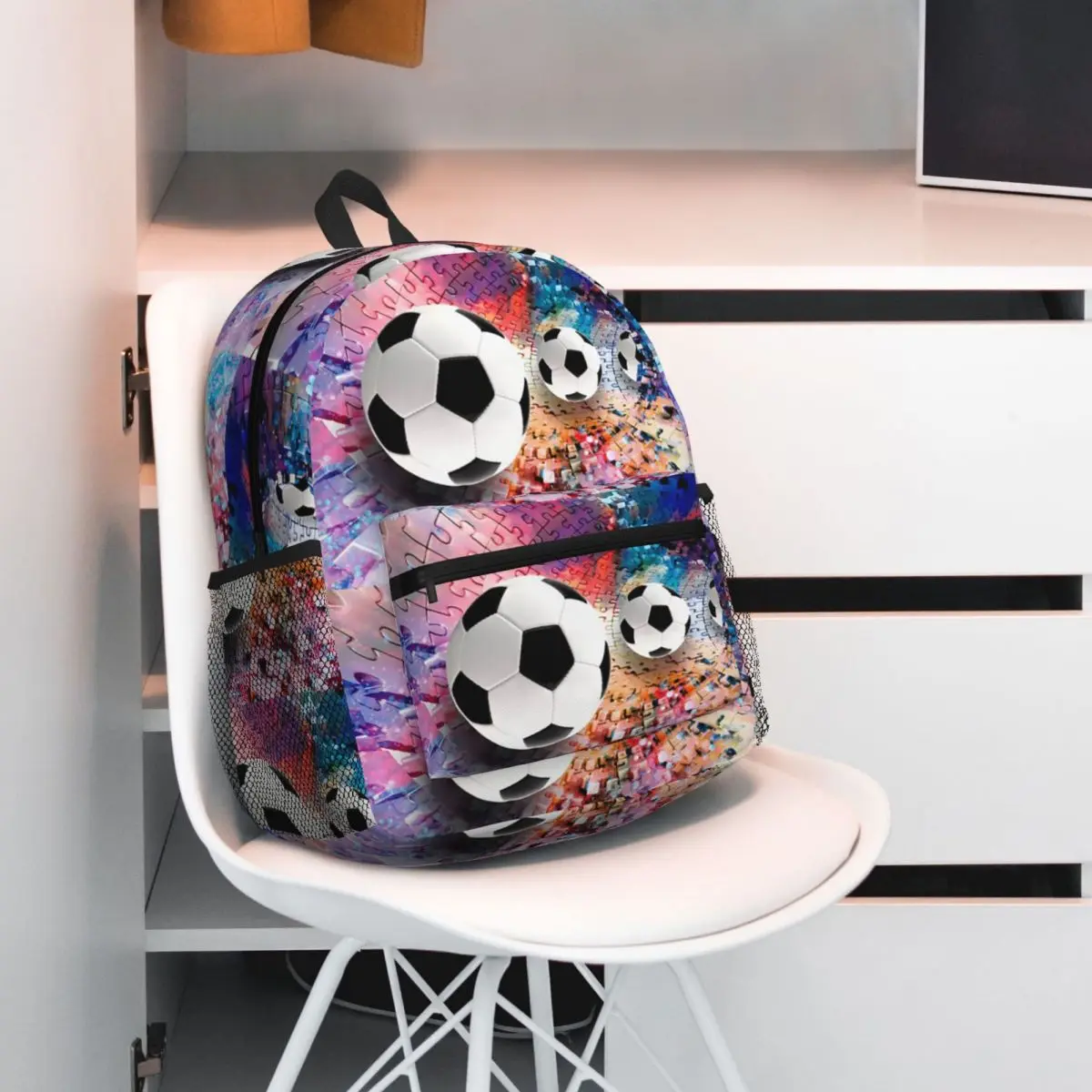Football Student Backpack School Bag Hiking Travel Daypack for Boys Girls Fashion Bookbag Shoulder Bags
Football Student Backpack School Bag Hiking Travel Daypack for Boys Girls Fashion Bookbag Shoulder Bags