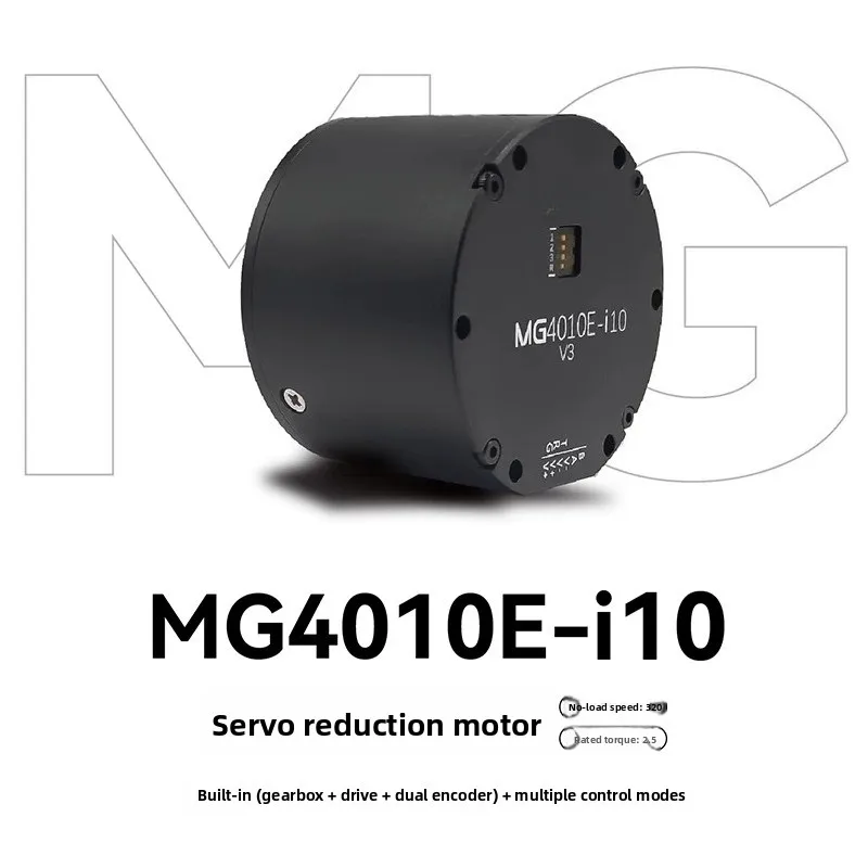 MG4010E V3 High Torque Mini Servo Motor – Dual Encoder, Built-in Drive, Planetary Gear for Robotic Arm & Robot Joint
MG4010E V3 High Torque Mini Servo Motor – Dual Encoder, Built-in Drive, Planetary Gear for Robotic Arm & Robot Joint