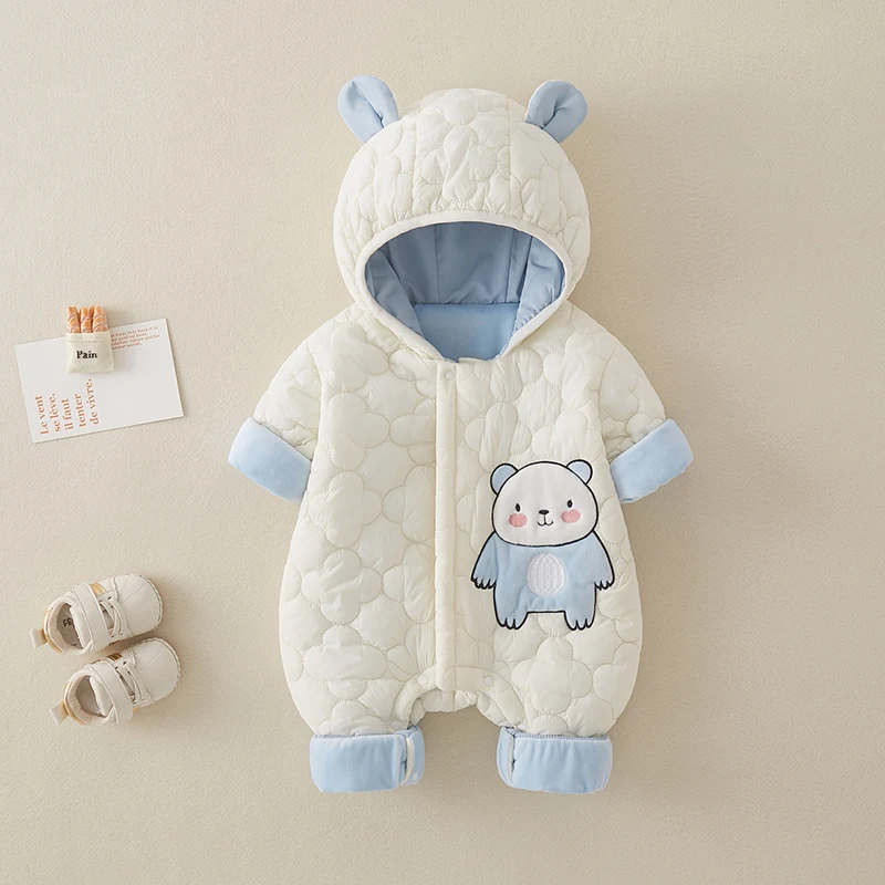 Детская зимняя одежда, тонкий хлопковый костюм Rer со шляпой для новорожденных на выход, милый мультяшный дизайн, универсальная одежда для младенцев
Детская зимняя одежда, тонкий хлопковый костюм Rer со шляпой для новорожденных на выход, милый мультяшный дизайн, универсальная одежда для младенцев