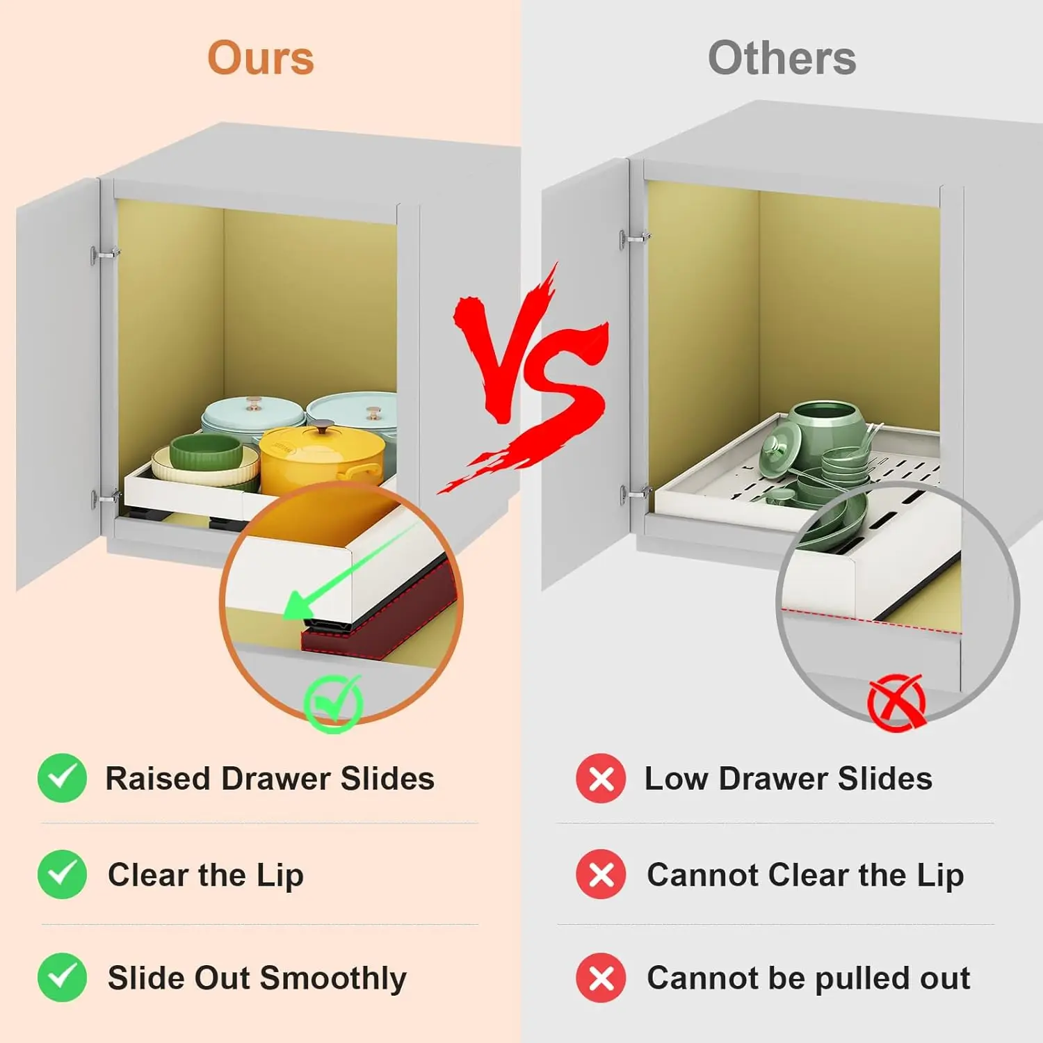 Выдвижной органайзер для шкафа, расширяемая ширина (15–21 дюйма) и глубина (17–24 дюйма) с 3 направляющими, выдвижные ящики, без регулируемой дрели
Выдвижной органайзер для шкафа, расширяемая ширина (15–21 дюйма) и глубина (17–24 дюйма) с 3 направляющими, выдвижные ящики, без регулируемой дрели