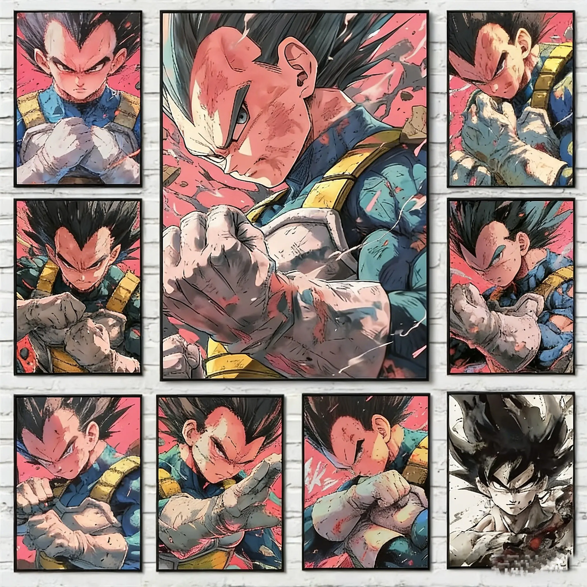 Retro Animation Dragon Pearl Poster Wukong Vegeta Painted Sketch Printing Canvas Painting Suitable for Home Wall Art Decor Mural
Retro Animation Dragon Pearl Poster Wukong Vegeta Painted Sketch Printing Canvas Painting Suitable for Home Wall Art Decor Mural