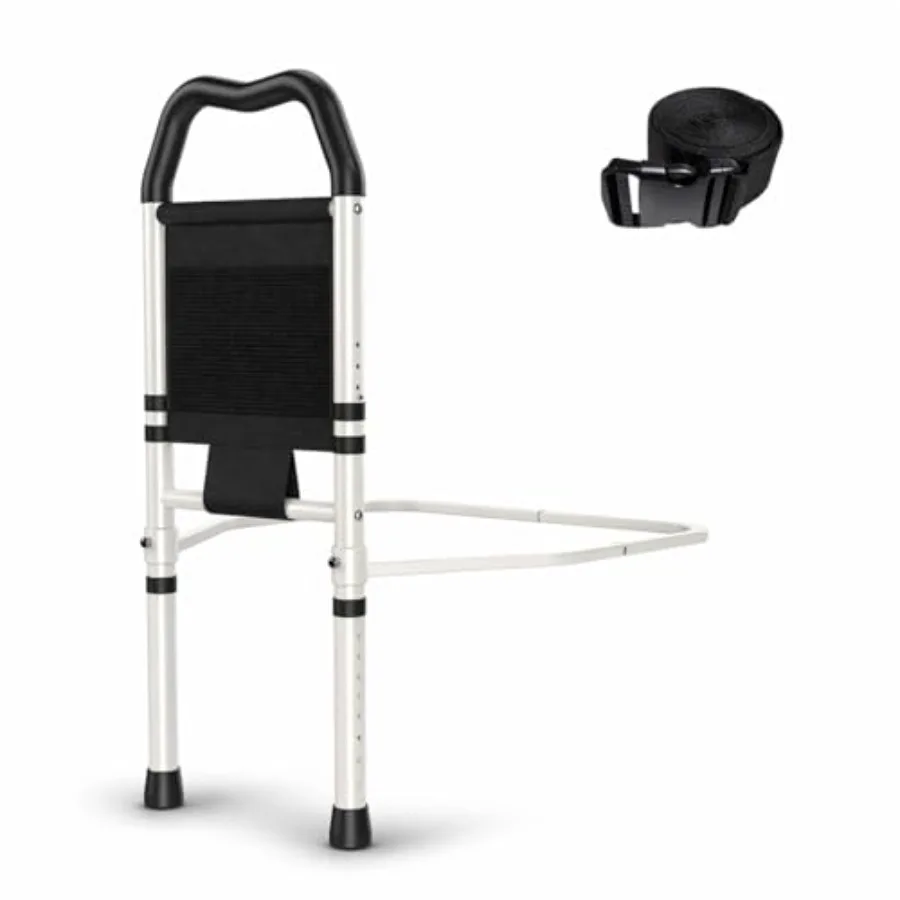 Bed Rails for Seniors and Bed Rail for Elderly Adjustable Safety Support with Non-Slip Ergonomic Handle and Storage Pocket Fall
Bed Rails for Seniors and Bed Rail for Elderly Adjustable Safety Support with Non-Slip Ergonomic Handle and Storage Pocket Fall