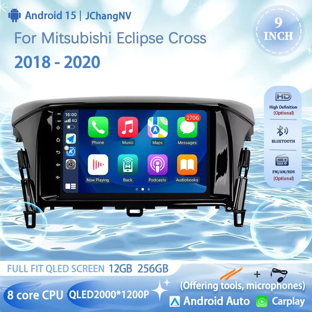 Carplay Auto Car Radio For Mitsubishi Eclipse Cross 2018 2019 2020 Andorid 15 Multimedia Video Player Stereo Navigation GPS
Carplay Auto Car Radio For Mitsubishi Eclipse Cross 2018 2019 2020 Andorid 15 Multimedia Video Player Stereo Navigation GPS