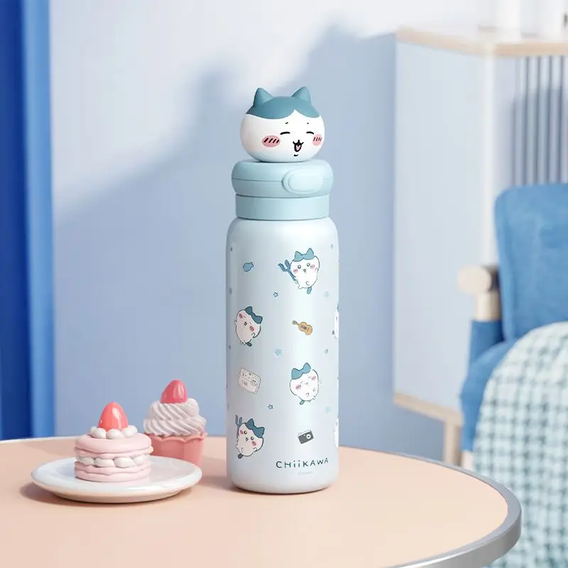 Термос-бутылка Chiikawa с соломинкой, портативная двойная кружка-термос Usagi, герметичная дорожная кружка для студентов
Термос-бутылка Chiikawa с соломинкой, портативная двойная кружка-термос Usagi, герметичная дорожная кружка для студентов