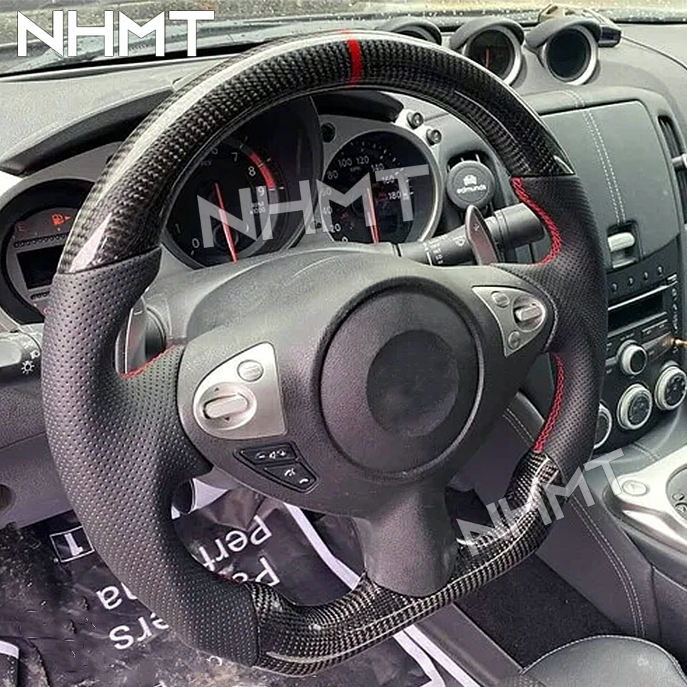 Подходит для Nissan 370z 2009-2020, Гоночное рулевое колесо из углеродного волокна на заказ
Подходит для Nissan 370z 2009-2020, Гоночное рулевое колесо из углеродного волокна на заказ