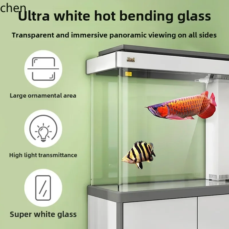 D18-ultra-white hot bending glass fish tank living room household large ecological bottom filter aquarium living room decoration
D18-ultra-white hot bending glass fish tank living room household large ecological bottom filter aquarium living room decoration