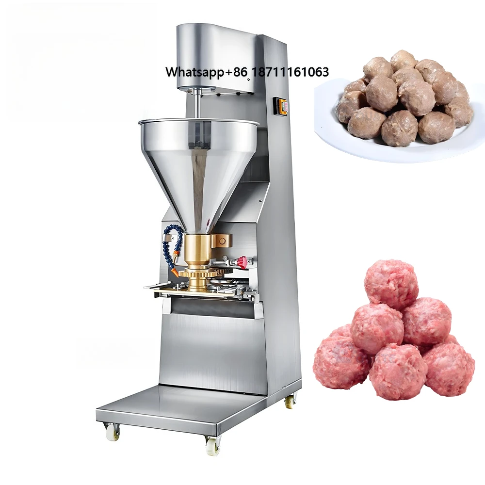 High Efficiency Commercial Automatic Meatball Maker Multifunctional Machine for Meat Fish Squid Shrimp Balls Forming
High Efficiency Commercial Automatic Meatball Maker Multifunctional Machine for Meat Fish Squid Shrimp Balls Forming