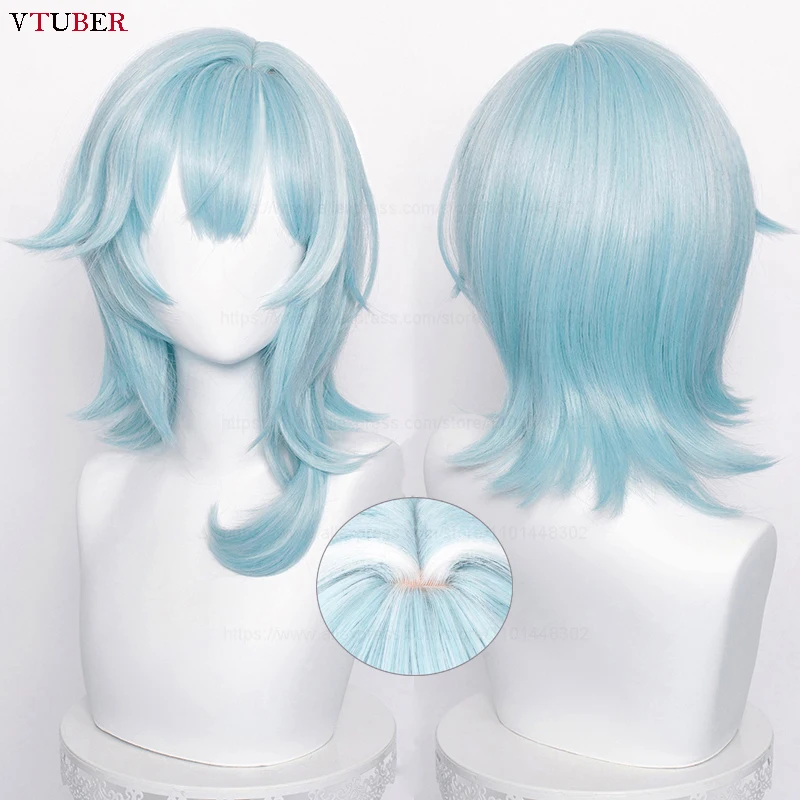 Eula Cosplay Wig In Stock Game Impact Eula Blue White Short Heat Resistant Synthetic Hair Anime Party Wigs + Wig Cap
Eula Cosplay Wig In Stock Game Impact Eula Blue White Short Heat Resistant Synthetic Hair Anime Party Wigs + Wig Cap