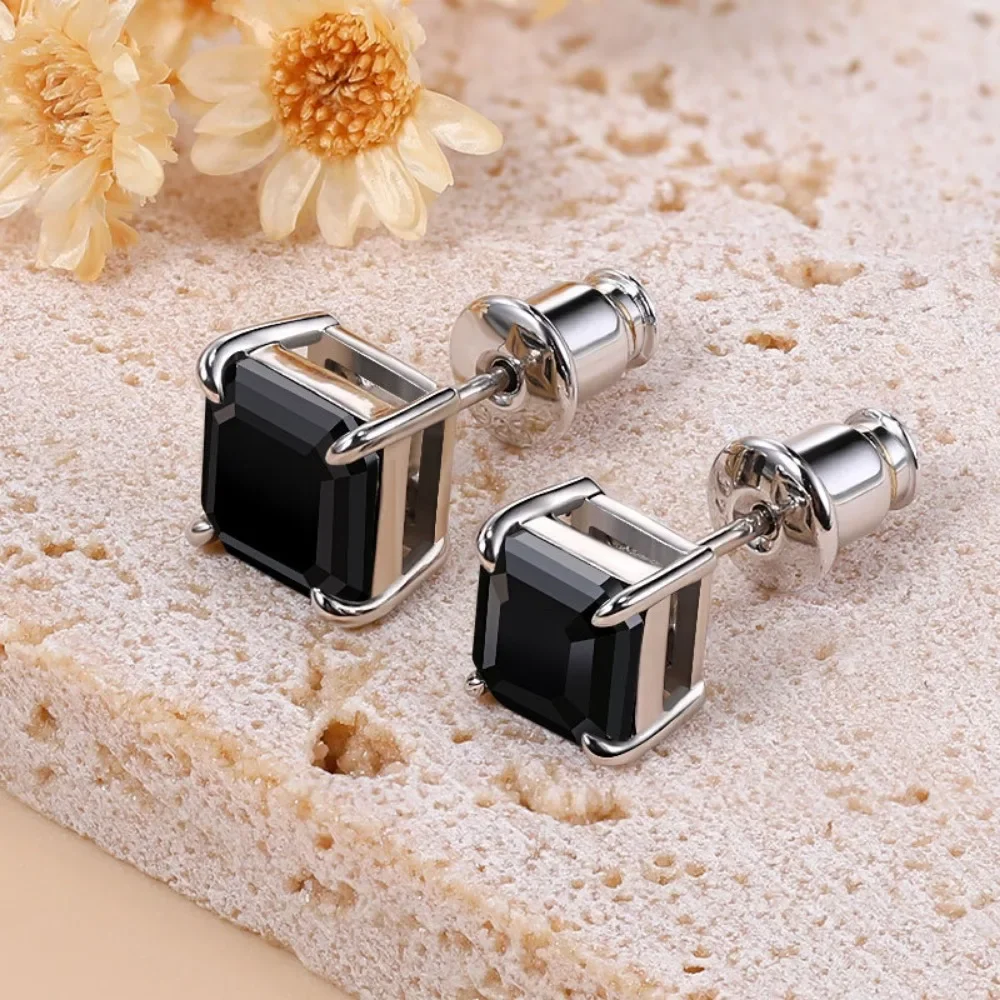 Linkerlove 2/4 карата черные серьги-гвоздики с муассанитом для женщин/мужчин, серьги с бриллиантами Asscher, стерлинговое серебро S925, вечерние ювелирные украшения
Linkerlove 2/4 карата черные серьги-гвоздики с муассанитом для женщин/мужчин, серьги с бриллиантами Asscher, стерлинговое серебро S925, вечерние ювелирные украшения