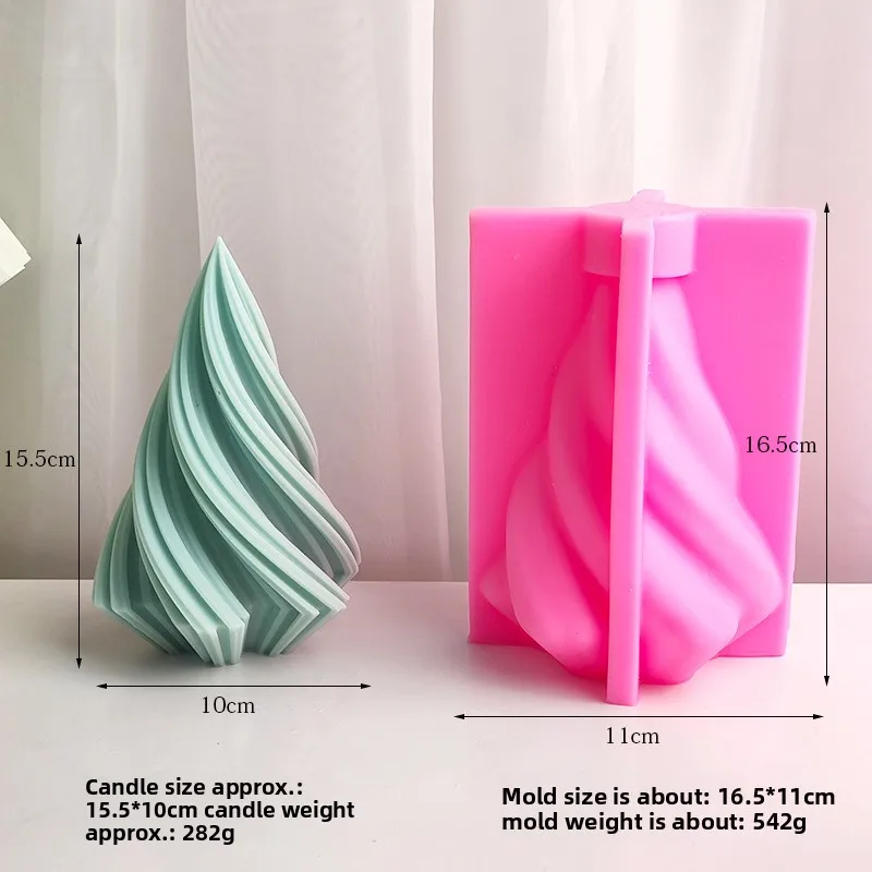 Christmas DIY Rotating Cone-Shaped Candle Mold Spa Aromatherapy Gift Mold Plaster Photo Background Decoration
Christmas DIY Rotating Cone-Shaped Candle Mold Spa Aromatherapy Gift Mold Plaster Photo Background Decoration