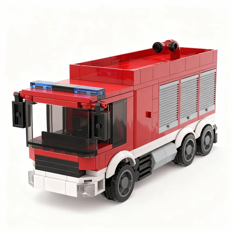 258PCS MOC Creative Model Htlf Feuerwehr Fire Department Building Blocks Assembly Bricks Collectible Display Birthday Gift Home
258PCS MOC Creative Model Htlf Feuerwehr Fire Department Building Blocks Assembly Bricks Collectible Display Birthday Gift Home