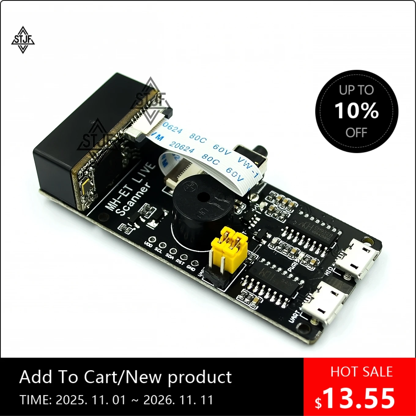 Barcode Scanner Module V3.0 1D/2D Codes Reader Two-Dimensional Scanning Engine Barcode Scan Recognition Module
Barcode Scanner Module V3.0 1D/2D Codes Reader Two-Dimensional Scanning Engine Barcode Scan Recognition Module