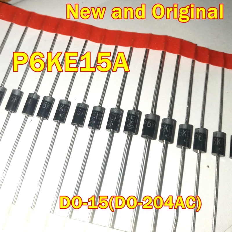 10Pcs to 100Pcs P6Ke15A Do-15(Do-204Ac) New and Original 600 15V Watt Transient Voltage Suppressors
10Pcs to 100Pcs P6Ke15A Do-15(Do-204Ac) New and Original 600 15V Watt Transient Voltage Suppressors