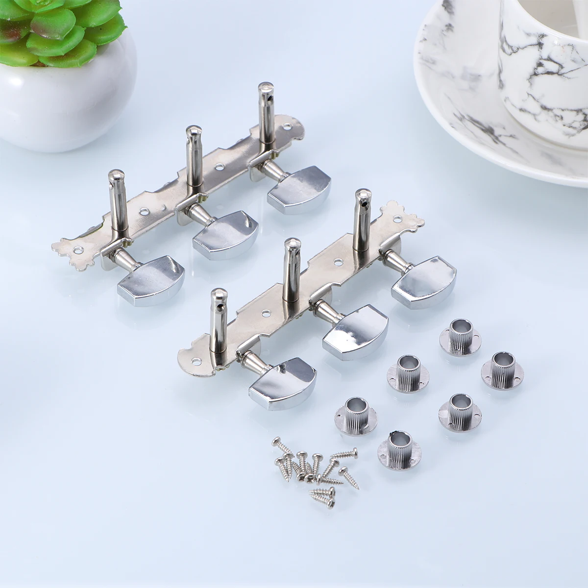 2pcs Tuning Pegs 35Mm 8 Screws 6 Washers Durable Reliable Set Acoustic Guitar Tuner Machine Heads String Tuner For Guitar
2pcs Tuning Pegs 35Mm 8 Screws 6 Washers Durable Reliable Set Acoustic Guitar Tuner Machine Heads String Tuner For Guitar
