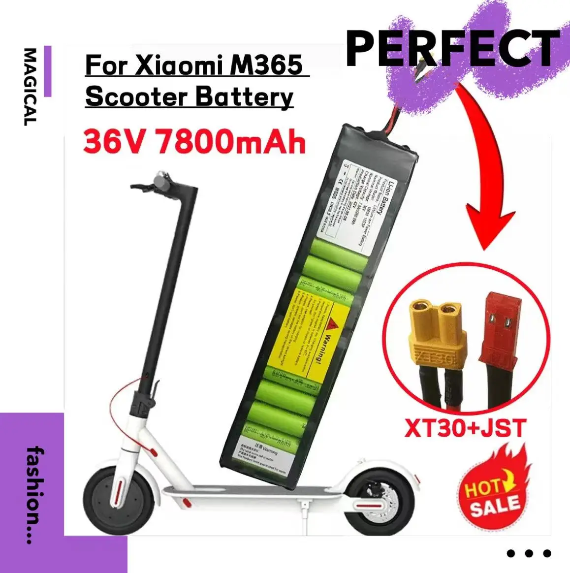 36V 7.8Ah Scooter 10S3P Battery Pack for Xiaomi Mijia M365 36V Battery pack Electric Scooter BMS Board for Xiaomi M365
36V 7.8Ah Scooter 10S3P Battery Pack for Xiaomi Mijia M365 36V Battery pack Electric Scooter BMS Board for Xiaomi M365