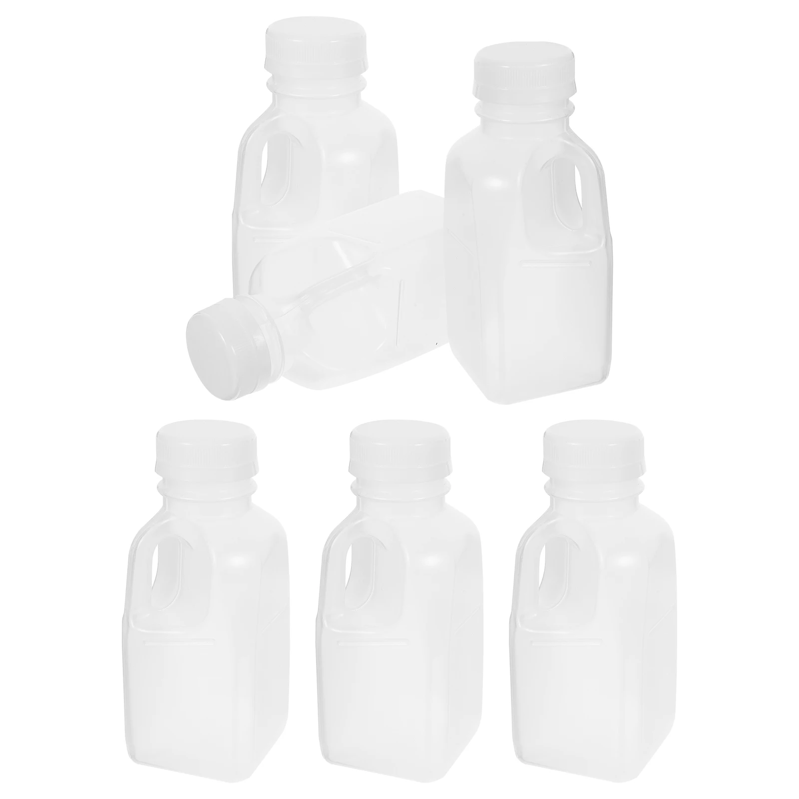 6Pcs Anti-Leak Juice Bottles Transparent Milk Tea Containers Portable Beverage Packing Multi-Function Drink Bottles
6Pcs Anti-Leak Juice Bottles Transparent Milk Tea Containers Portable Beverage Packing Multi-Function Drink Bottles