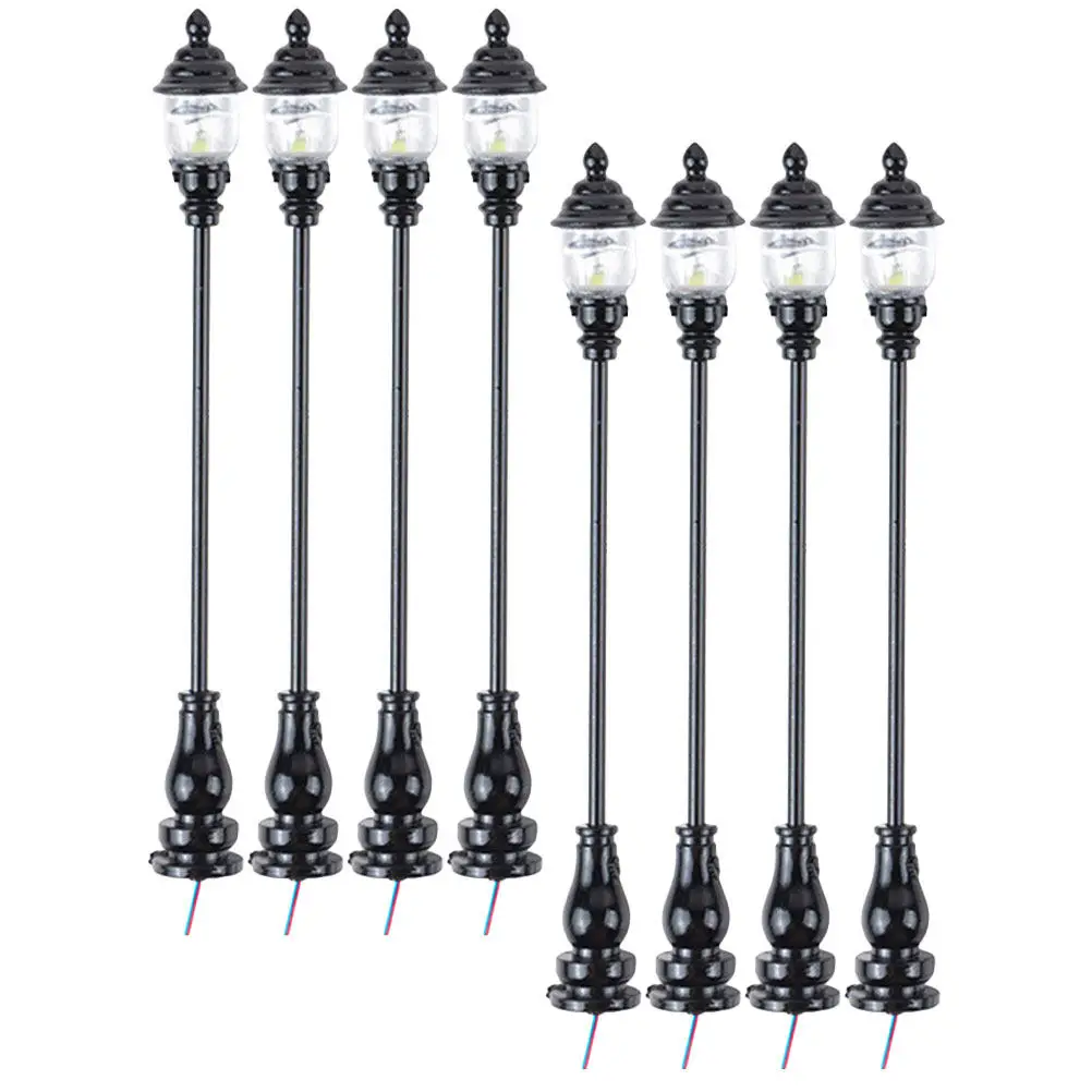 8Pcs Miniature Lamp Models Chic Metal Street Light Decor for Micro House Interior Sand Table Display Mini Garden Landscape
8Pcs Miniature Lamp Models Chic Metal Street Light Decor for Micro House Interior Sand Table Display Mini Garden Landscape
