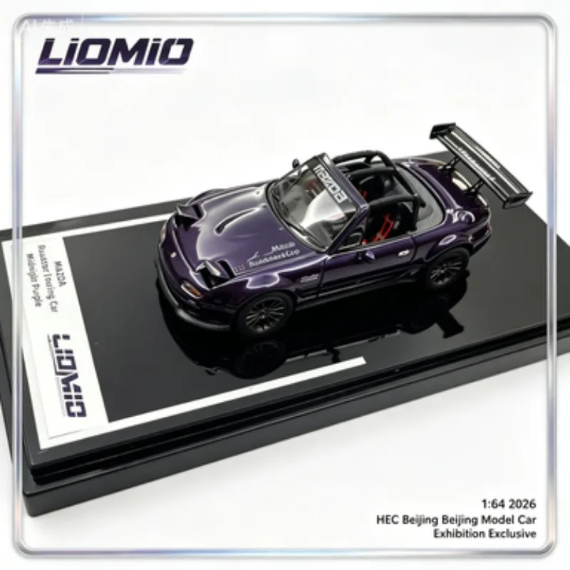 2026 HEC Beijing Model Car Exhibition Exclusive, LIOMIO 1:64 Mazda MX5, Cast Alloy Model Car, Adult Collection Display Piece.
2026 HEC Beijing Model Car Exhibition Exclusive, LIOMIO 1:64 Mazda MX5, Cast Alloy Model Car, Adult Collection Display Piece.