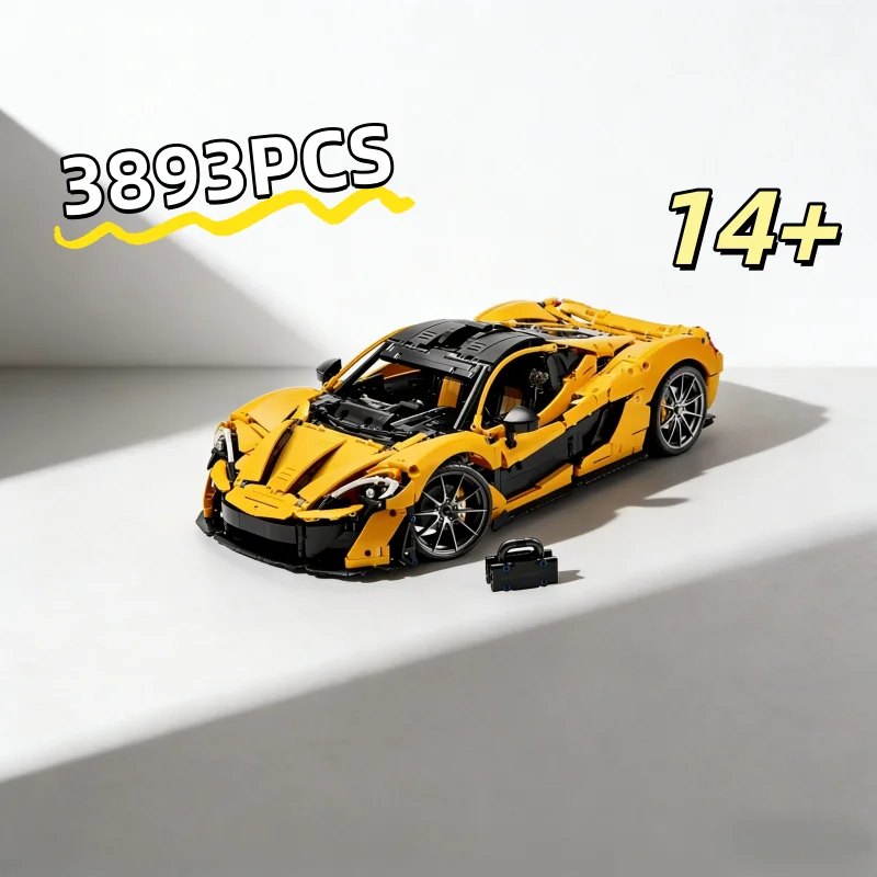 3893 детали, НОВИНКА В НАЛИЧИИ, 42172 McLaren P1, конструктор, модель спортивного автомобиля, креативные игрушки для сборки, кирпичики для мальчиков, подарки на день рождения
3893 детали, НОВИНКА В НАЛИЧИИ, 42172 McLaren P1, конструктор, модель спортивного автомобиля, креативные игрушки для сборки, кирпичики для мальчиков, подарки на день рождения