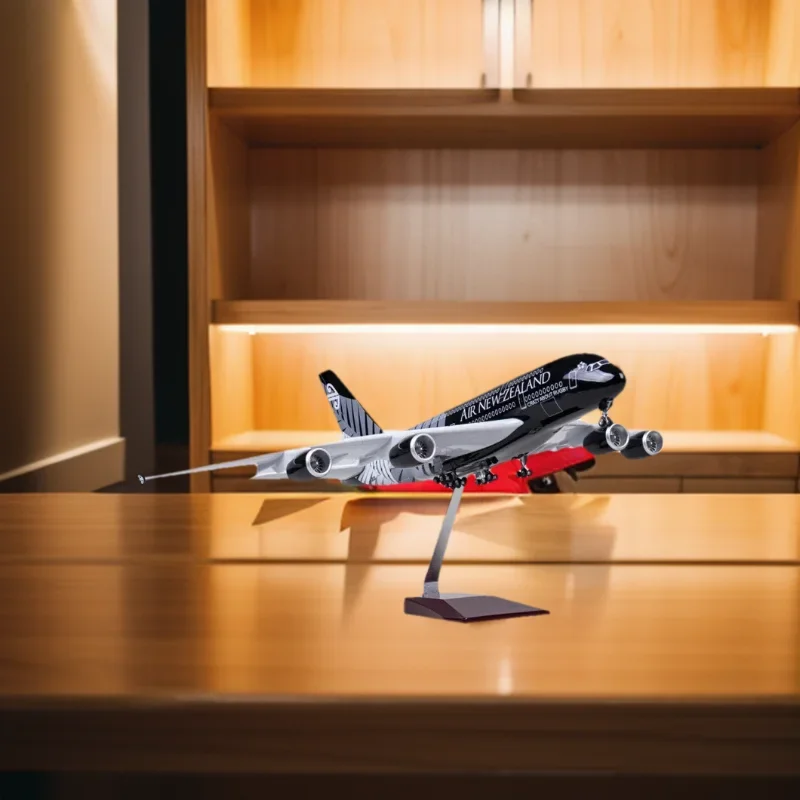 1:160 Scale A380 New Zealand Airlines Airplane Model Toy Airbus 380 Plane Model Display Toys Gifts Aircraft Decoration
1:160 Scale A380 New Zealand Airlines Airplane Model Toy Airbus 380 Plane Model Display Toys Gifts Aircraft Decoration