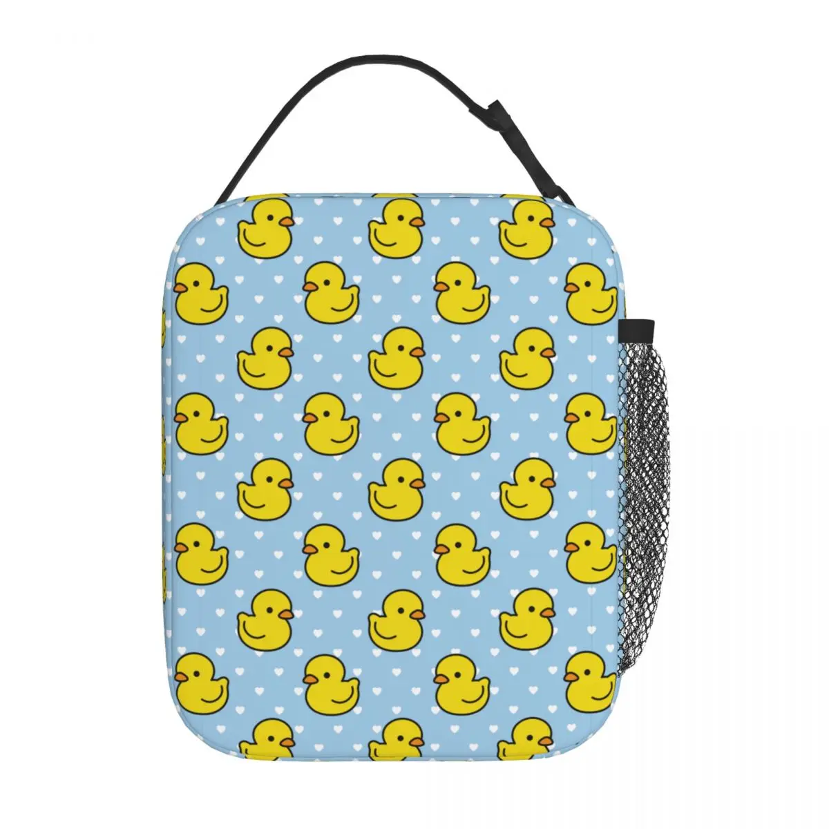 Cartoon Yellow Duck Pattern Accessories Insulated Lunch Bag For Picnic Food Storage Bag Portable Cooler Thermal Lunch Boxes
Cartoon Yellow Duck Pattern Accessories Insulated Lunch Bag For Picnic Food Storage Bag Portable Cooler Thermal Lunch Boxes
