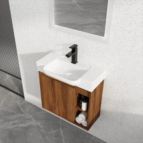 Minimalist Wall Mounted Bathroom Vanity Ceramic Sink Smart Mirror Eco-Friendly Water Resistant for Hotel Small Apartment Villa
Minimalist Wall Mounted Bathroom Vanity Ceramic Sink Smart Mirror Eco-Friendly Water Resistant for Hotel Small Apartment Villa