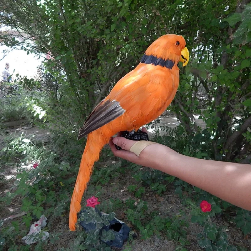 Foam&Feather Bird Parrot large 45cm Model Artificial Bird Home Garden Decoration Gift H3211
Foam&Feather Bird Parrot large 45cm Model Artificial Bird Home Garden Decoration Gift H3211