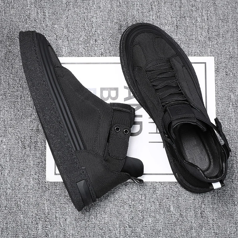 Pardasaul Autumn New Men's Versatile Casual Breathable Korean Style Trendy Middle Top Black Casual Board Shoes 221127
Pardasaul Autumn New Men's Versatile Casual Breathable Korean Style Trendy Middle Top Black Casual Board Shoes 221127