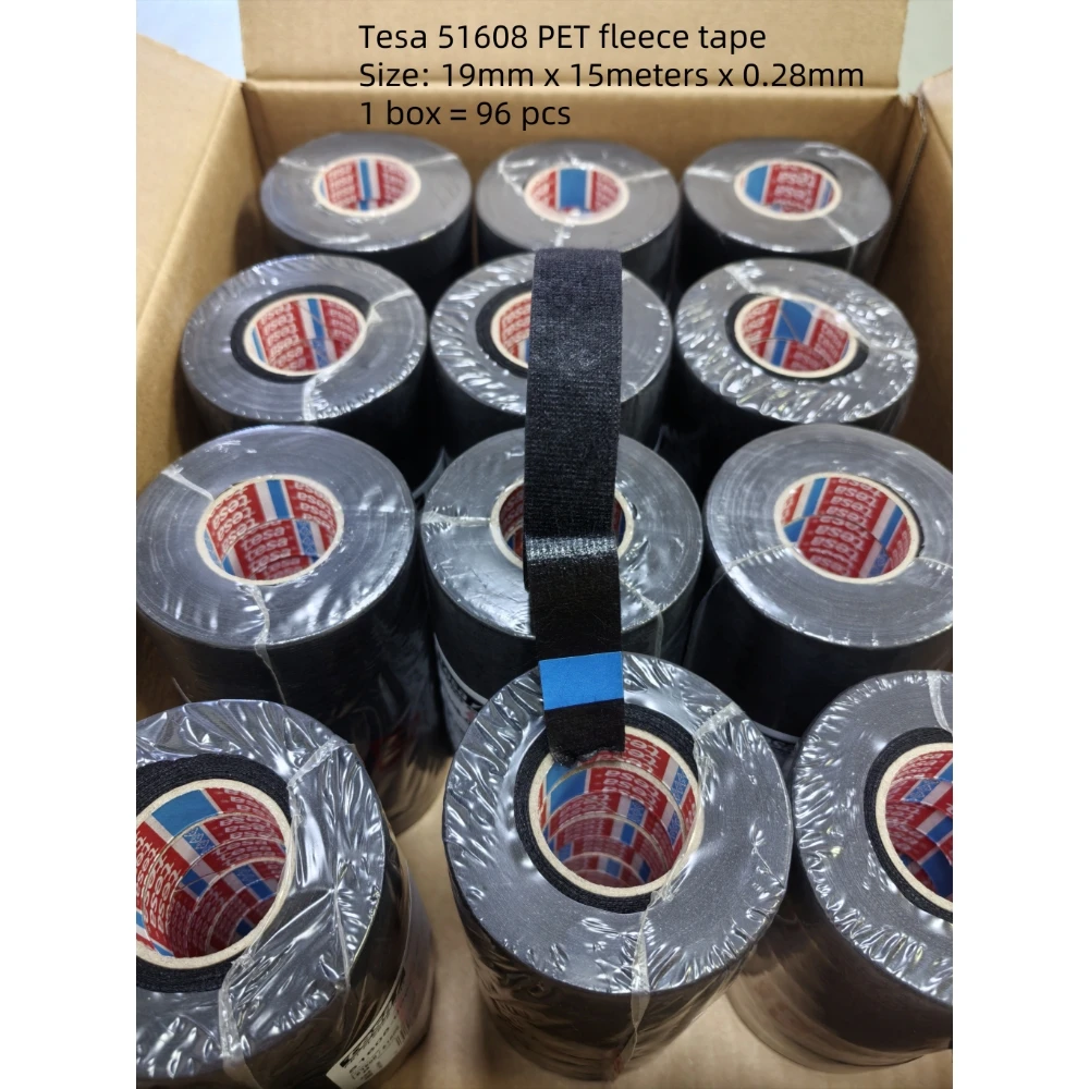96 pieces of 1 box,Original factory packaging,19 mm x 15m Tesa 51608 Soft PET Fleece Tape
96 pieces of 1 box,Original factory packaging,19 mm x 15m Tesa 51608 Soft PET Fleece Tape