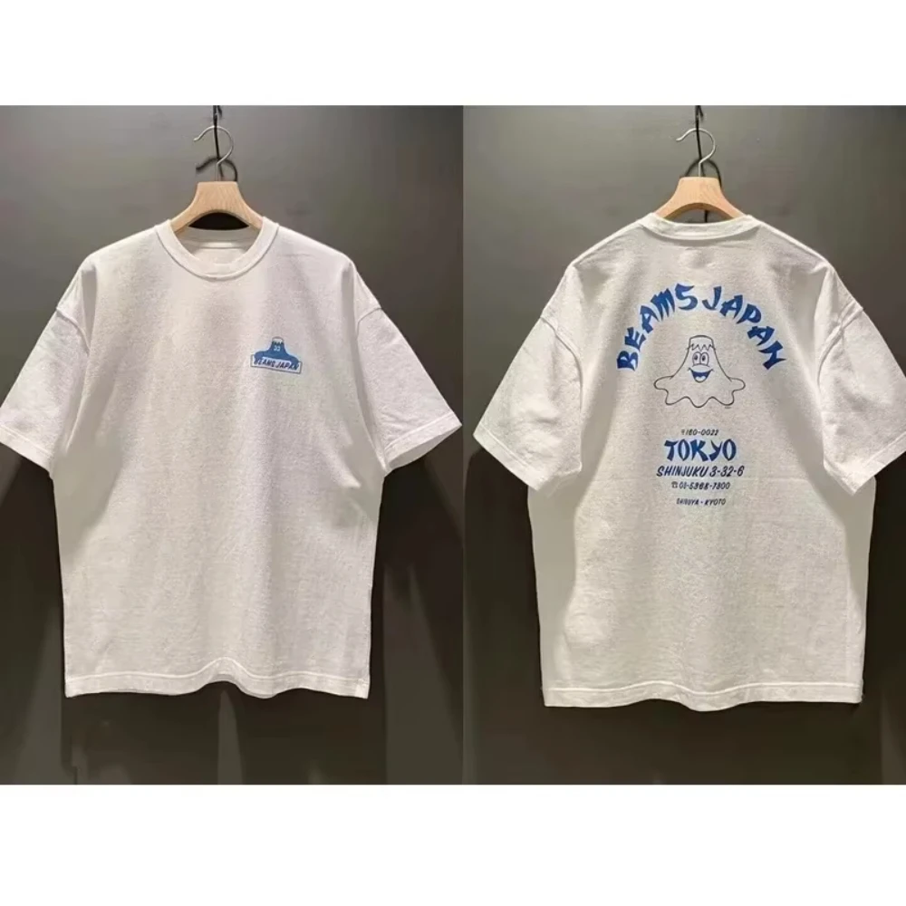 The New Summer Fashion of 2025 Graffiti Printed Beam T-shirt for Men Women and Couples Casual Beam Japanese Top Tshirt
The New Summer Fashion of 2025 Graffiti Printed Beam T-shirt for Men Women and Couples Casual Beam Japanese Top Tshirt