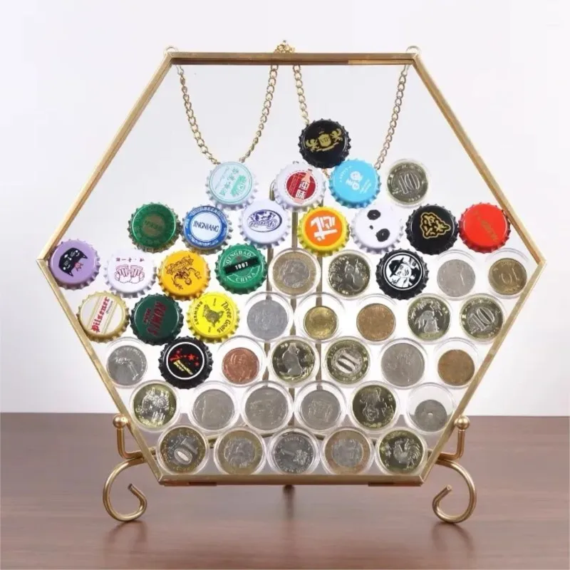 Vintage Style Hexagonal Shaped Coin Collection Glass Transparent Photo Frame Decoration Ornament Tabletop Picture Frame ZI389
Vintage Style Hexagonal Shaped Coin Collection Glass Transparent Photo Frame Decoration Ornament Tabletop Picture Frame ZI389