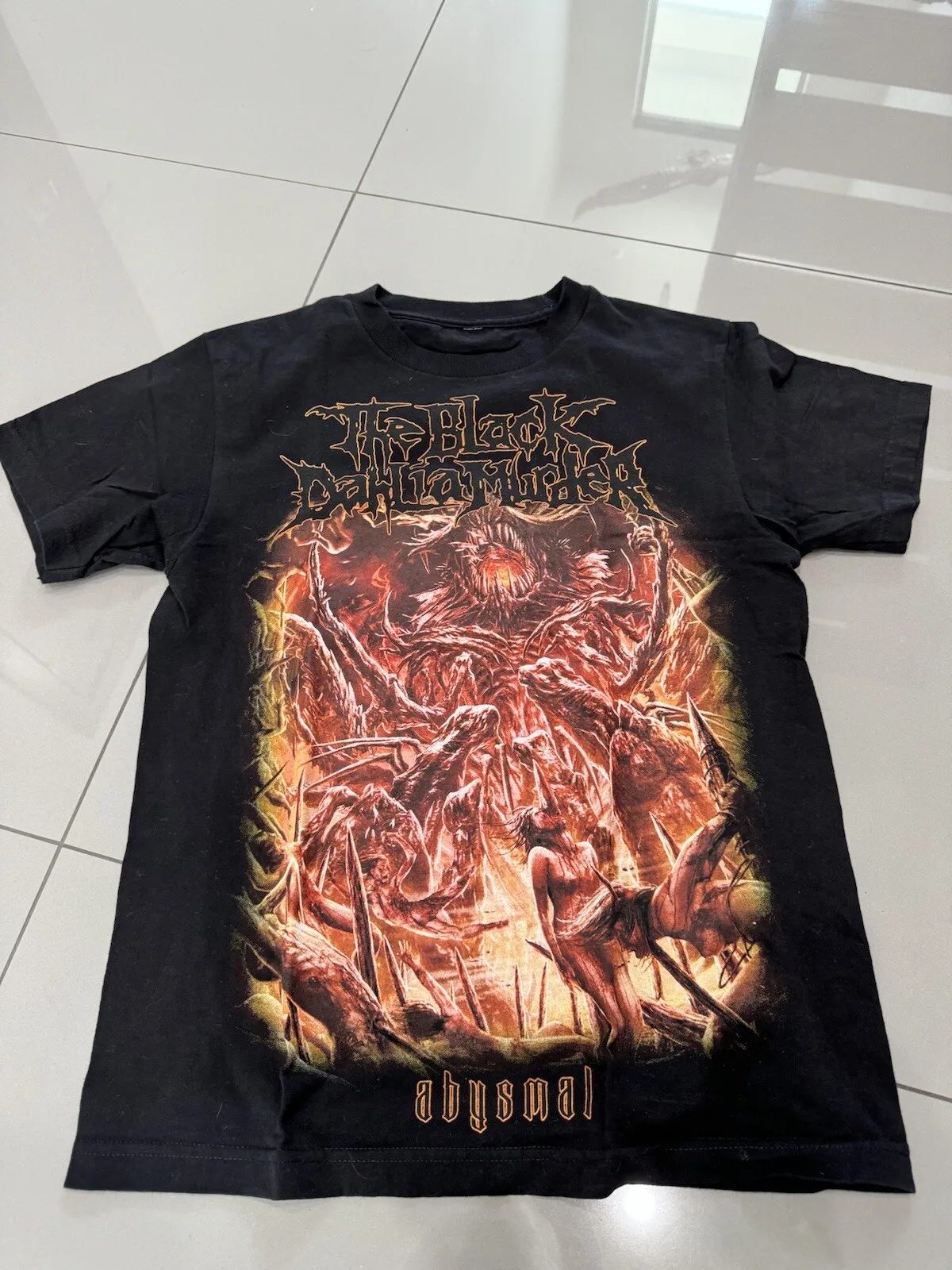 Рубашка Black Dahlia Murder Abysmal US Tour, размер S
Рубашка Black Dahlia Murder Abysmal US Tour, размер S