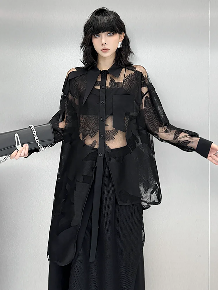 Street Style Loose Lace Sleeveless Sun Protection Women's Shirt Irregular Design Fashionable Summer New Arrival
Street Style Loose Lace Sleeveless Sun Protection Women's Shirt Irregular Design Fashionable Summer New Arrival