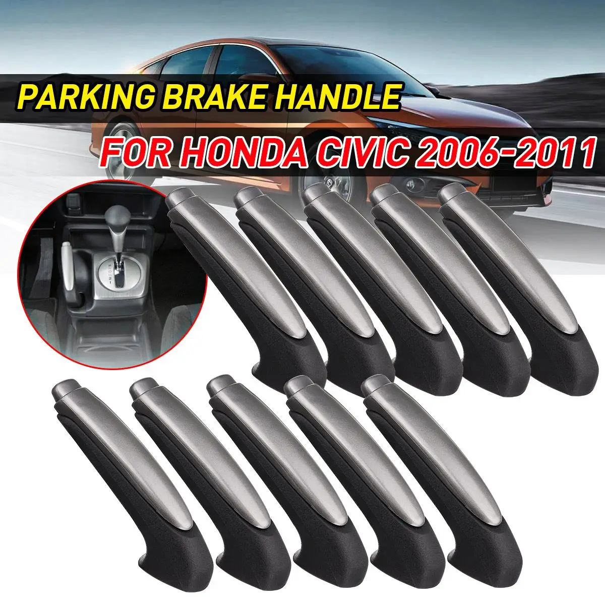 10 шт. для Honda Civic 2006-2011 крышки на ручки, ручка ручного тормоза для внутренней парковки автомобиля, рычаг захвата, защитный рукав
10 шт. для Honda Civic 2006-2011 крышки на ручки, ручка ручного тормоза для внутренней парковки автомобиля, рычаг захвата, защитный рукав