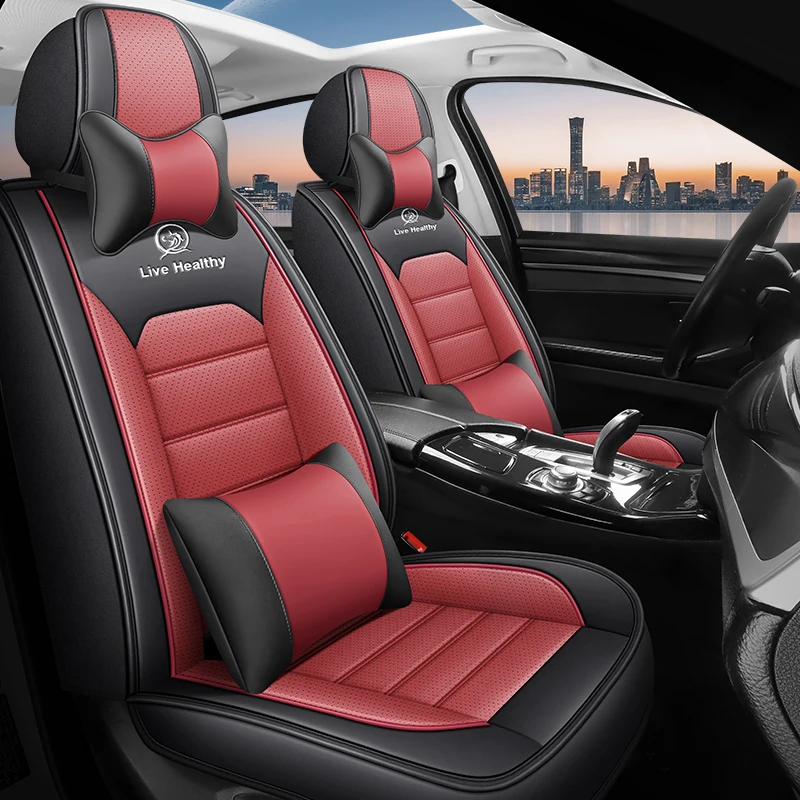 Front Single Seat, Luxurious Nappa Leather Full-Cover Car Seat Cover, Universal, Breathable and Comfortable, Not Stuffy, Suitable for All Seasons, Fits the Seat Well and Does Not Shift Easily, Easy to Clean and Maintain, with Three-Dimensional Side Suppor
Front Single Seat, Luxurious Nappa Leather Full-Cover Car Seat Cover, Universal, Breathable and Comfortable, Not Stuffy, Suitable for All Seasons, Fits the Seat Well and Does Not Shift Easily, Easy to Clean and Maintain, with Three-Dimensional Side Suppor