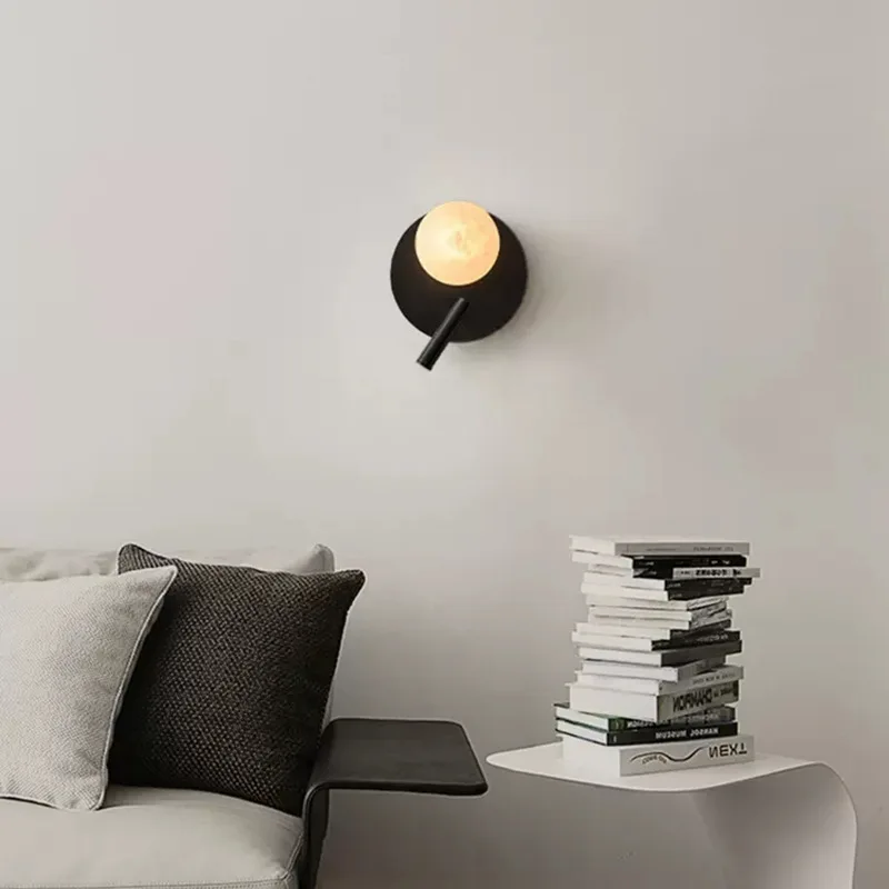 Modern Simple Nordic Cloud Stone Wall Lamp, Rotatable Reading LED Background Wall Light, Moon - Themed Bedroom Bedside Lamp 
Modern Simple Nordic Cloud Stone Wall Lamp, Rotatable Reading LED Background Wall Light, Moon - Themed Bedroom Bedside Lamp