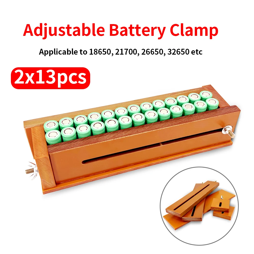 Battery Fixture Frame 18650 Battery Pack Lithium Battery Fixture 18650/21700 Batteries Pack Assembly Fixed Insulation DIY Holder
Battery Fixture Frame 18650 Battery Pack Lithium Battery Fixture 18650/21700 Batteries Pack Assembly Fixed Insulation DIY Holder