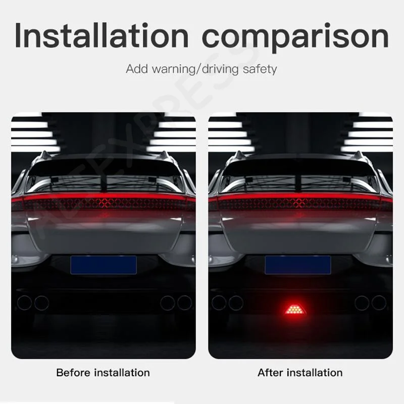 NewCar Triangle Brake Stop Light LED Universal Lamp Warning DRL Red 12 Rear Tail Light Auto Signal Rear Tail Stop Brake Light
NewCar Triangle Brake Stop Light LED Universal Lamp Warning DRL Red 12 Rear Tail Light Auto Signal Rear Tail Stop Brake Light