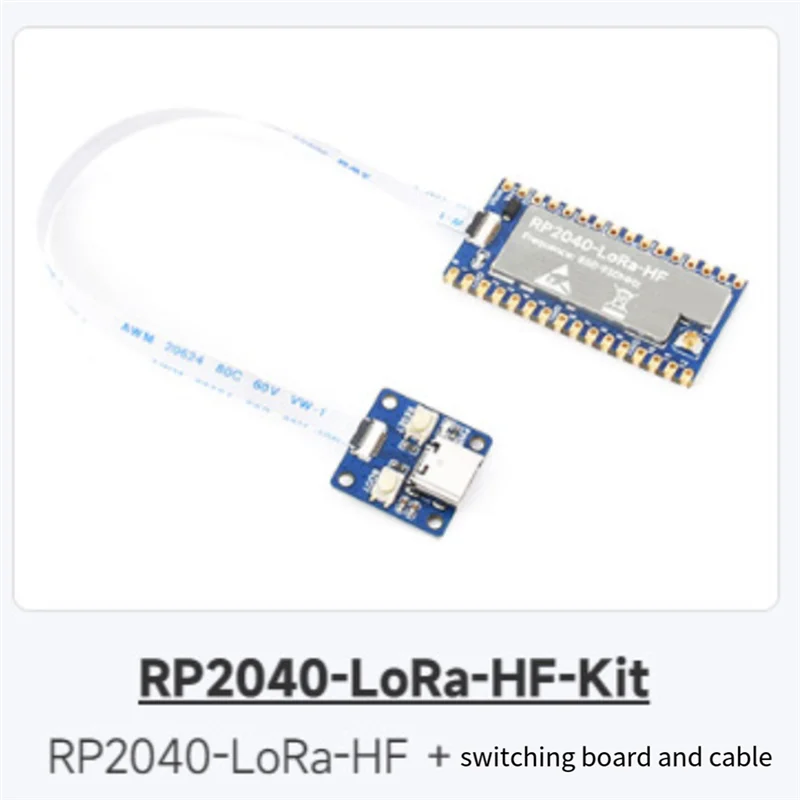 Exquisite-RP2040-Lora Development Board Kit+Adapter Board SX1262 850-930Mhz Development Board Supports GFSK Lora Durable Easy
Exquisite-RP2040-Lora Development Board Kit+Adapter Board SX1262 850-930Mhz Development Board Supports GFSK Lora Durable Easy