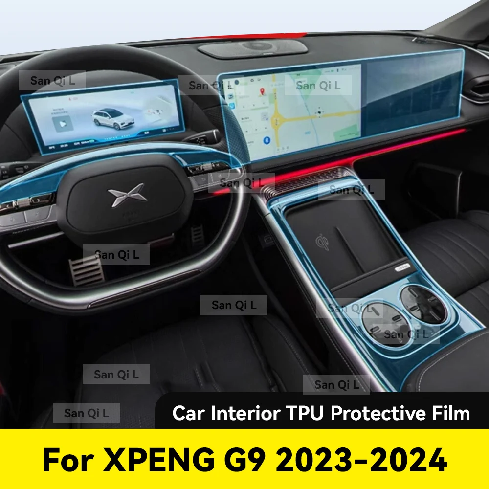 Interior TPU For XPENG G9 2023 2024 Protective Film Cover Anti-Scratch Navigation Screen Automotive Film Accessories
Interior TPU For XPENG G9 2023 2024 Protective Film Cover Anti-Scratch Navigation Screen Automotive Film Accessories