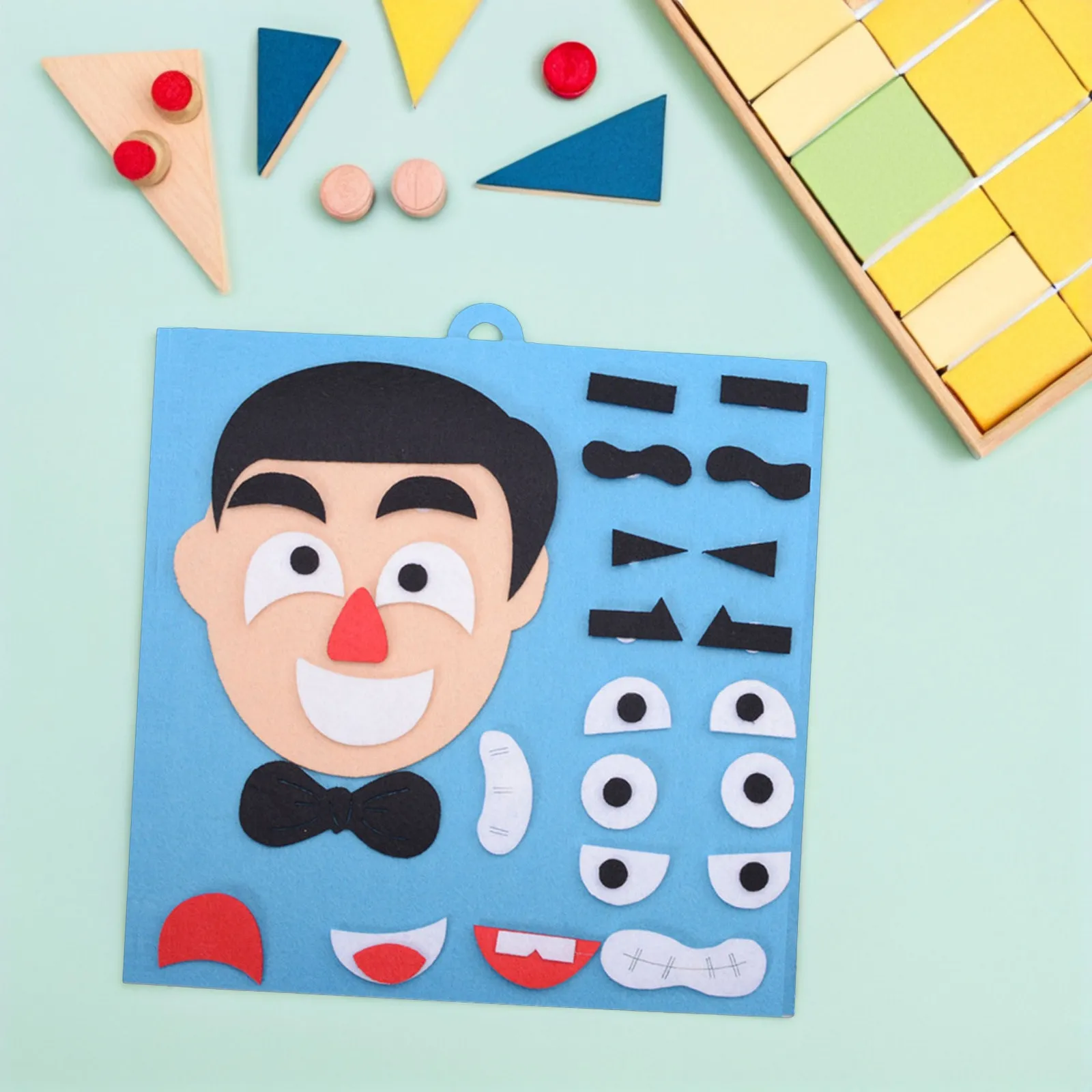 1Pcs Educational Facial Puzzle for Toddlers Angry Sad Expressions Cloth Safe Soft Material Parent Child Interaction
1Pcs Educational Facial Puzzle for Toddlers Angry Sad Expressions Cloth Safe Soft Material Parent Child Interaction