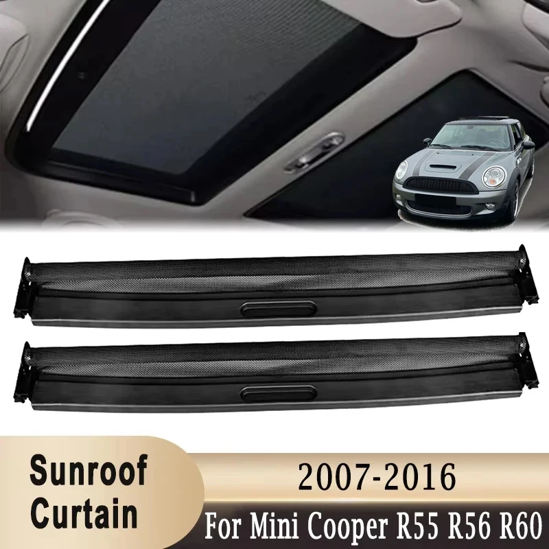 For Mini Cooper R55 R56 R60 Cooper S One JCW 2007-2016 Front/Rear Sunroof Sunshade Cover Curtain 54102757016, 54102755848
For Mini Cooper R55 R56 R60 Cooper S One JCW 2007-2016 Front/Rear Sunroof Sunshade Cover Curtain 54102757016, 54102755848